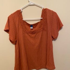 Women's Orange Top